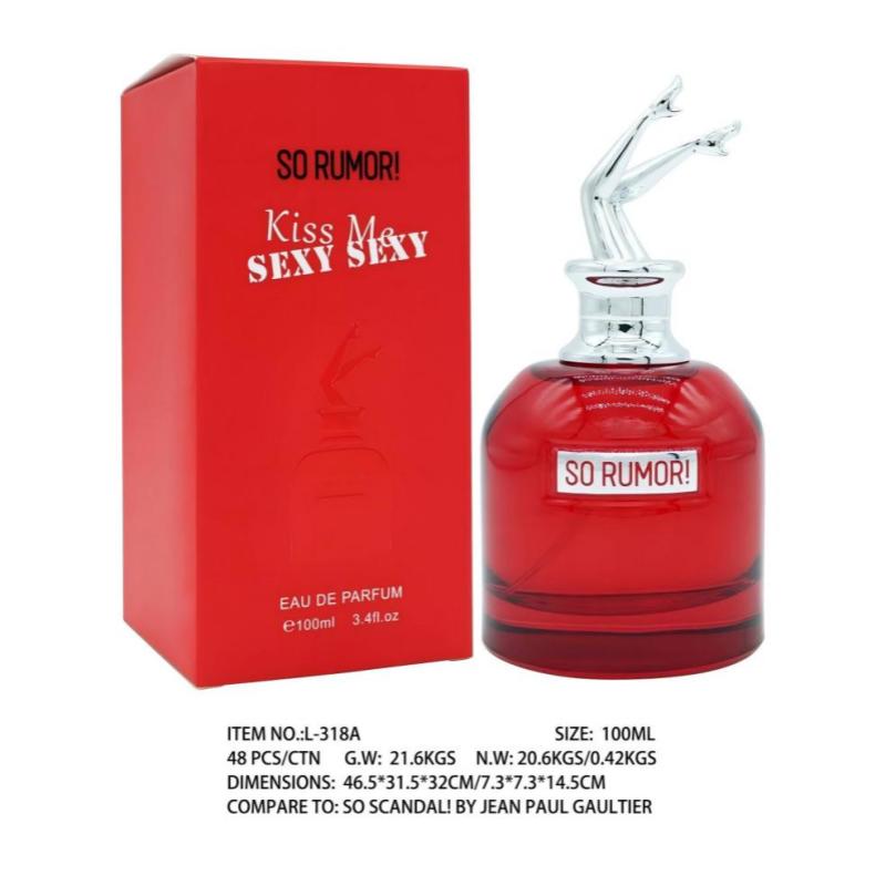 Perfume Fragrance Bottle - Perfume de Lujo para Mujer, 100