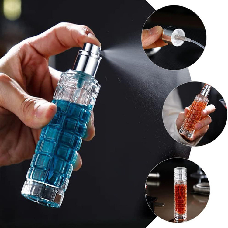 Perfume Imperium Fragrance World - Botellas de vidrio con pulverizador, atomizador