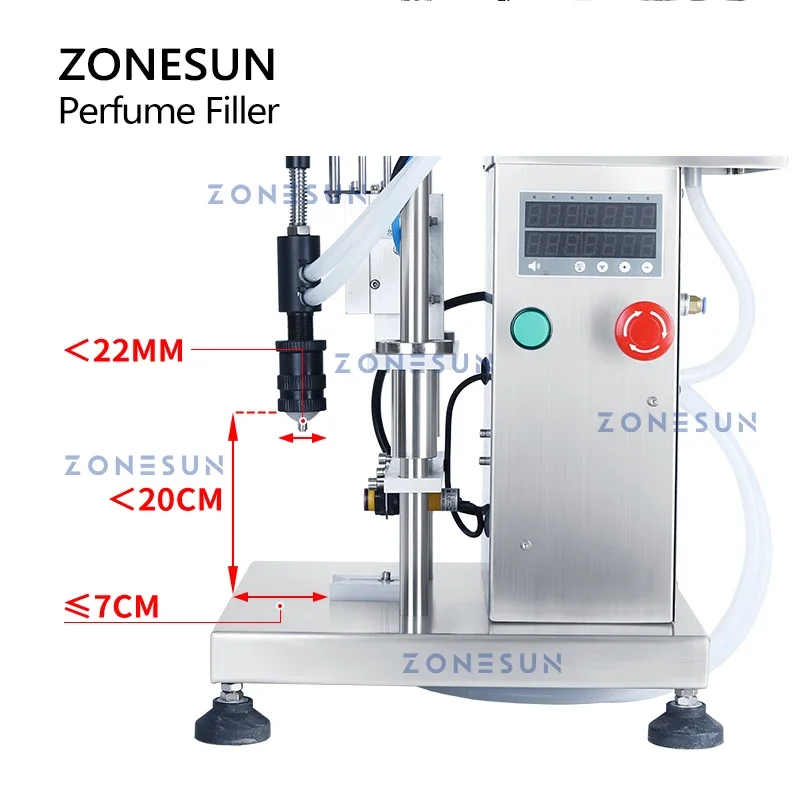 Perfume Fragrance Machine - ZONESUN ZS-YTZL500S máquina de llenado de