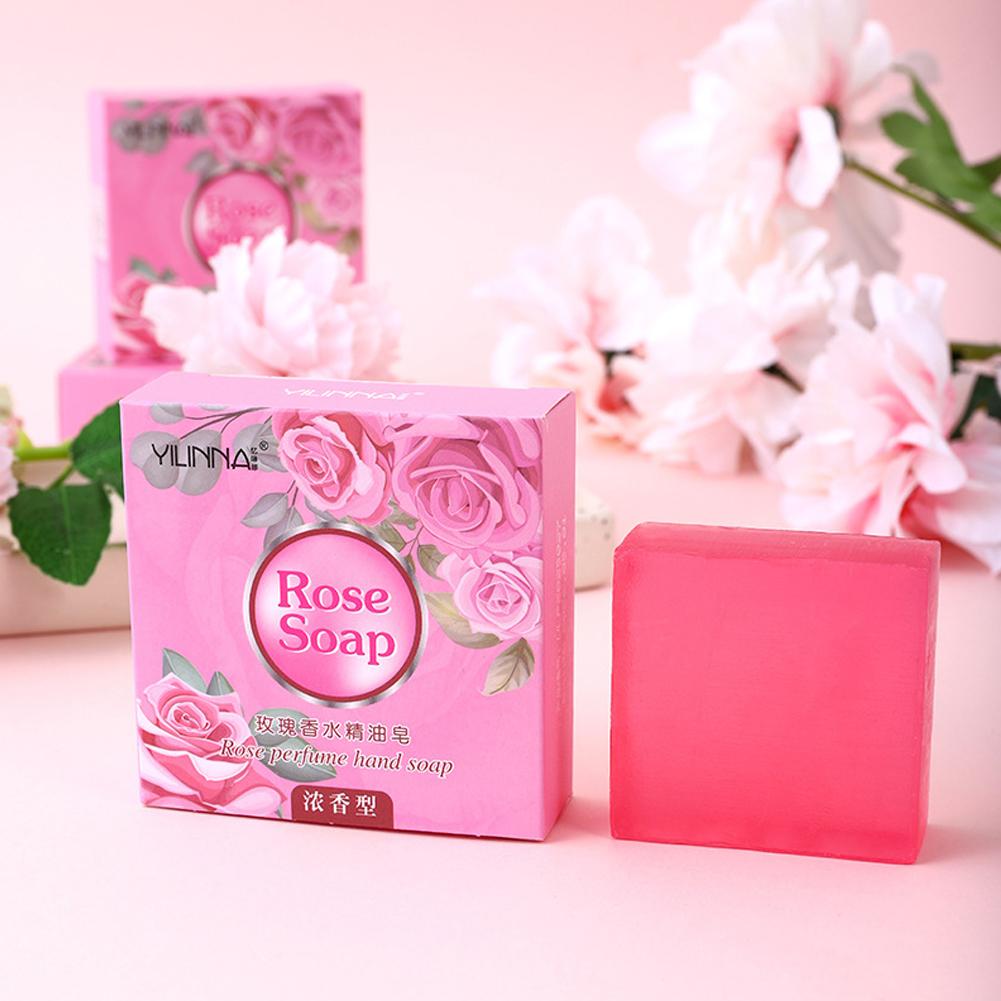 Perfume Fragrance Soap - Jabón de aceite esencial de rosa