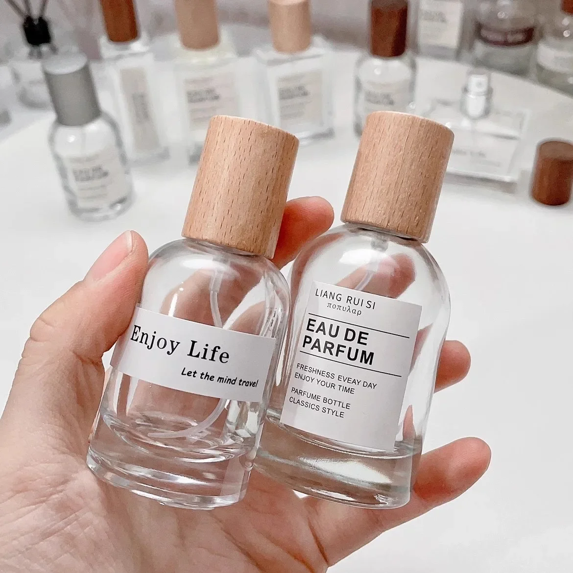 Perfume Imperium Fragrance World - Botella de Perfume de Vidrio de