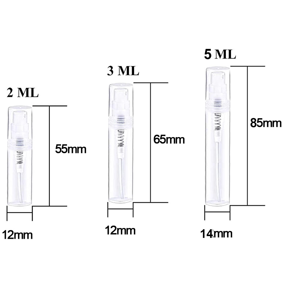 200 Uds 2/3/5/8/10ml Mini bote - Fragrance Atomizer Pump reseña y precio