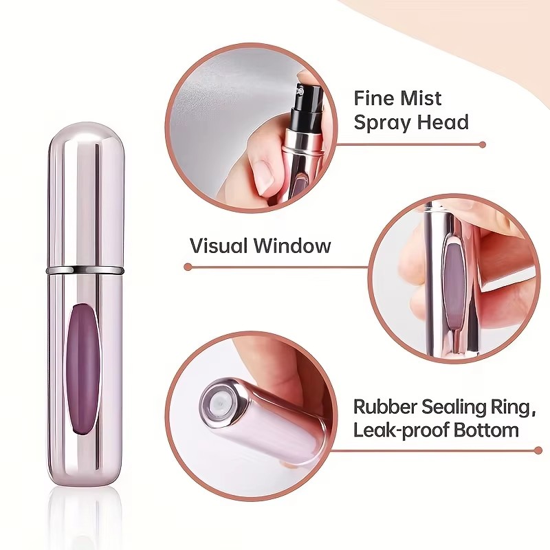 5 piezas de mini atomizadores  - Fragrance Atomizer Pump reseña y precio
