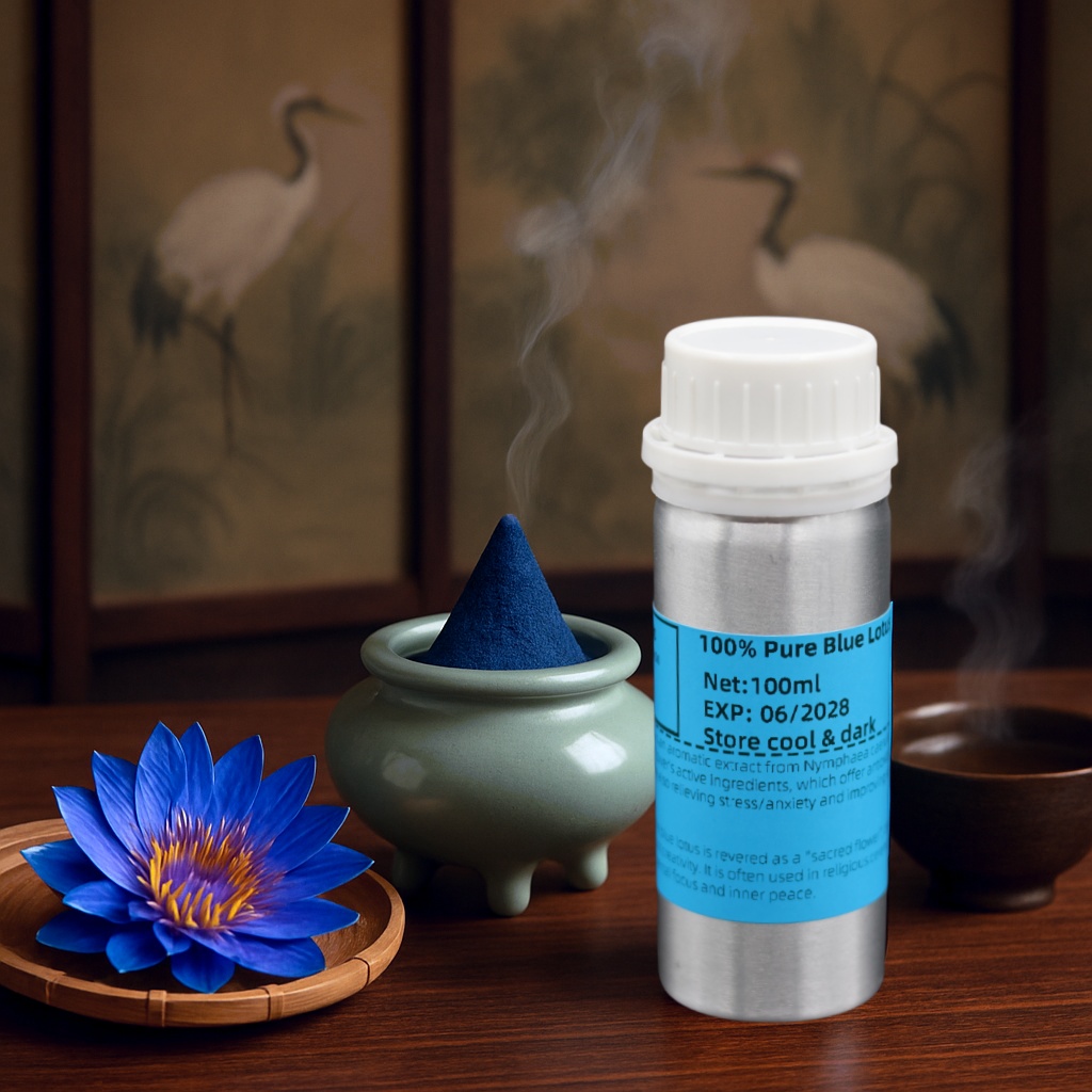 Aceite aromático de loto azul  - Perfume Fragrance Soap reseña y precio