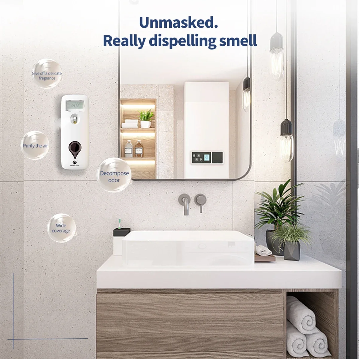 Dispensador de ambientador líq - Perfume Fragrance Machine reseña y precio