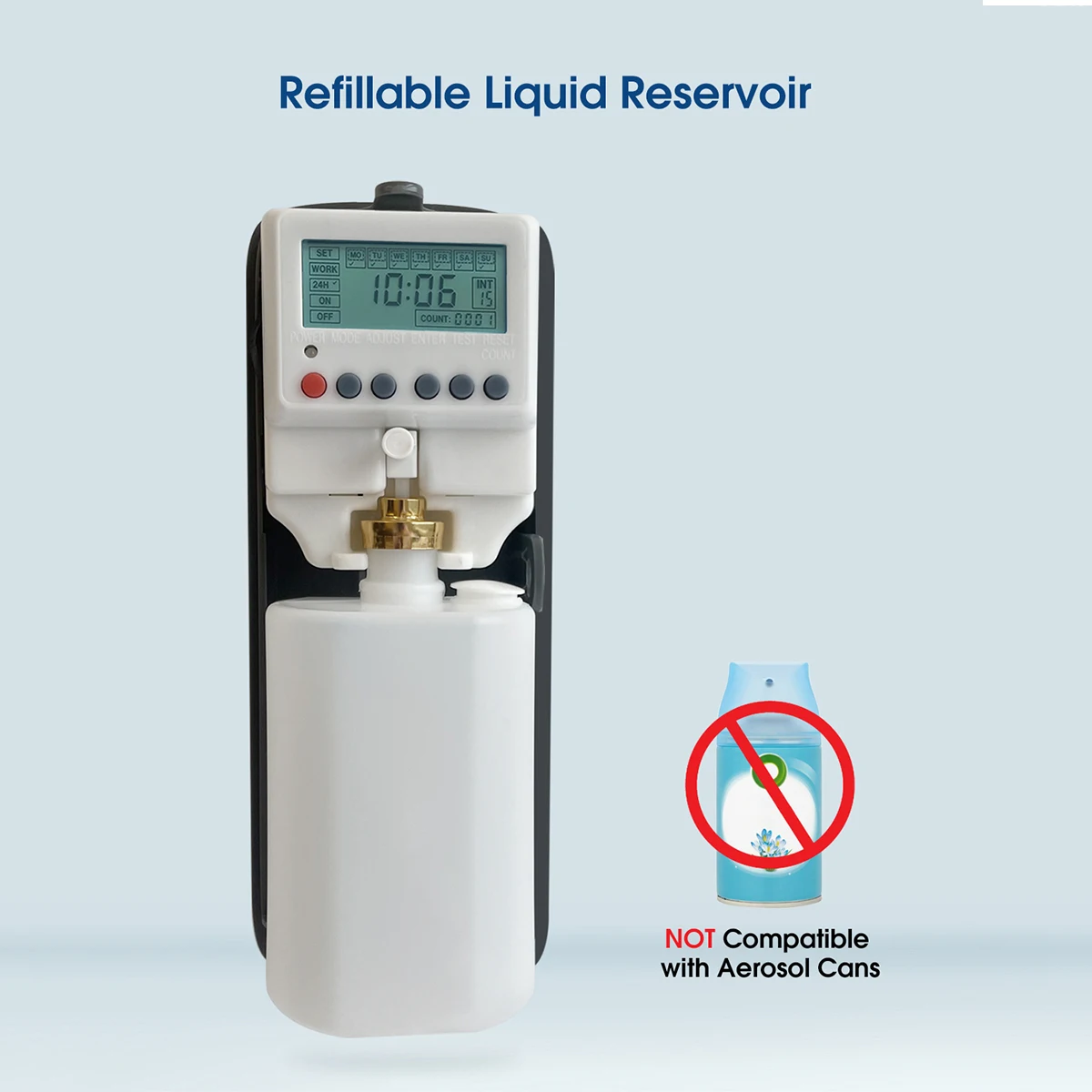 Dispensador de ambientador líq - Perfume Fragrance Machine reseña y precio