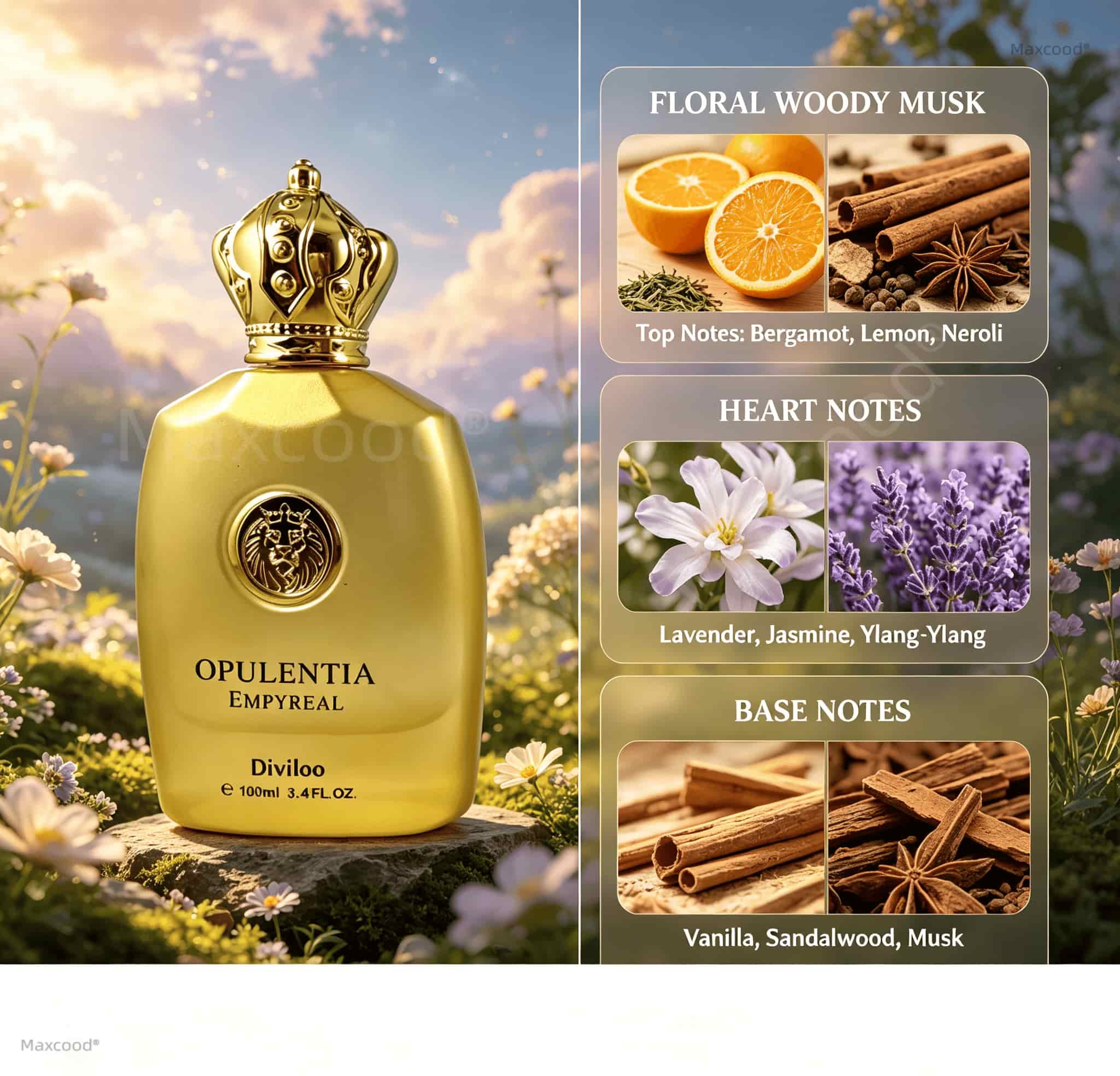 Notas florales, amaderadas y a - Fragrance Long Lasting Perfume reseña y precio