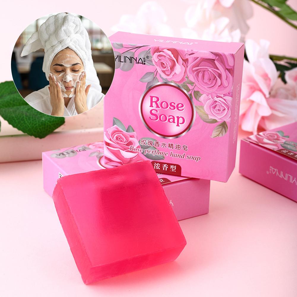 Jabón de aceite esencial de ro - Perfume Fragrance Soap reseña y precio