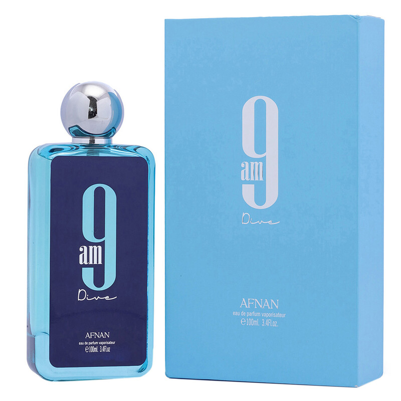 Afnan 9AM Dive EDP Spray 100ml - Perfume Fragrance Bottle reseña y precio