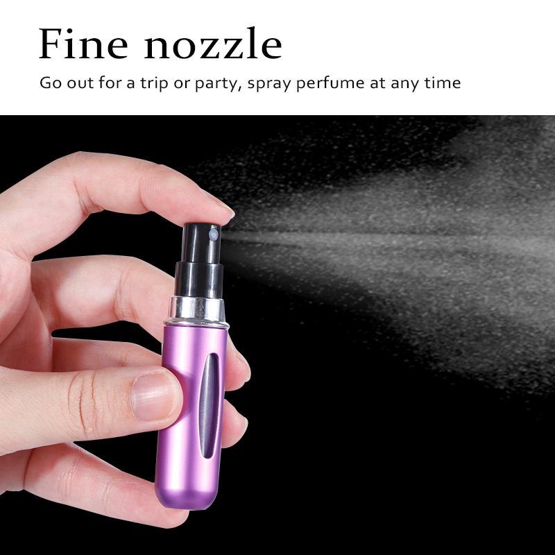 Mini botella de Perfume recarg - Fragrance Atomizer Pump reseña y precio