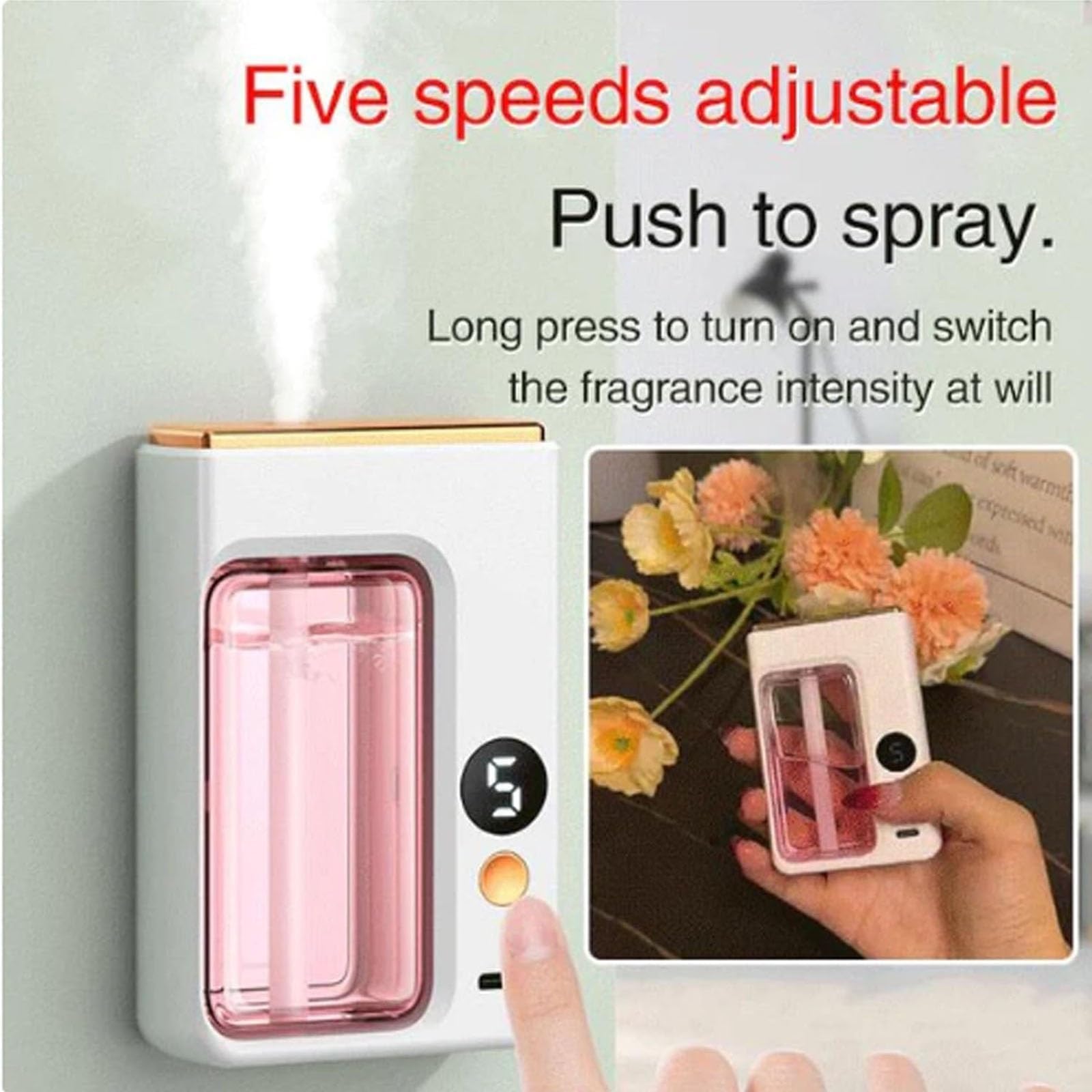 Máquina automática de fraganci - Perfume Fragrance Machine reseña y precio