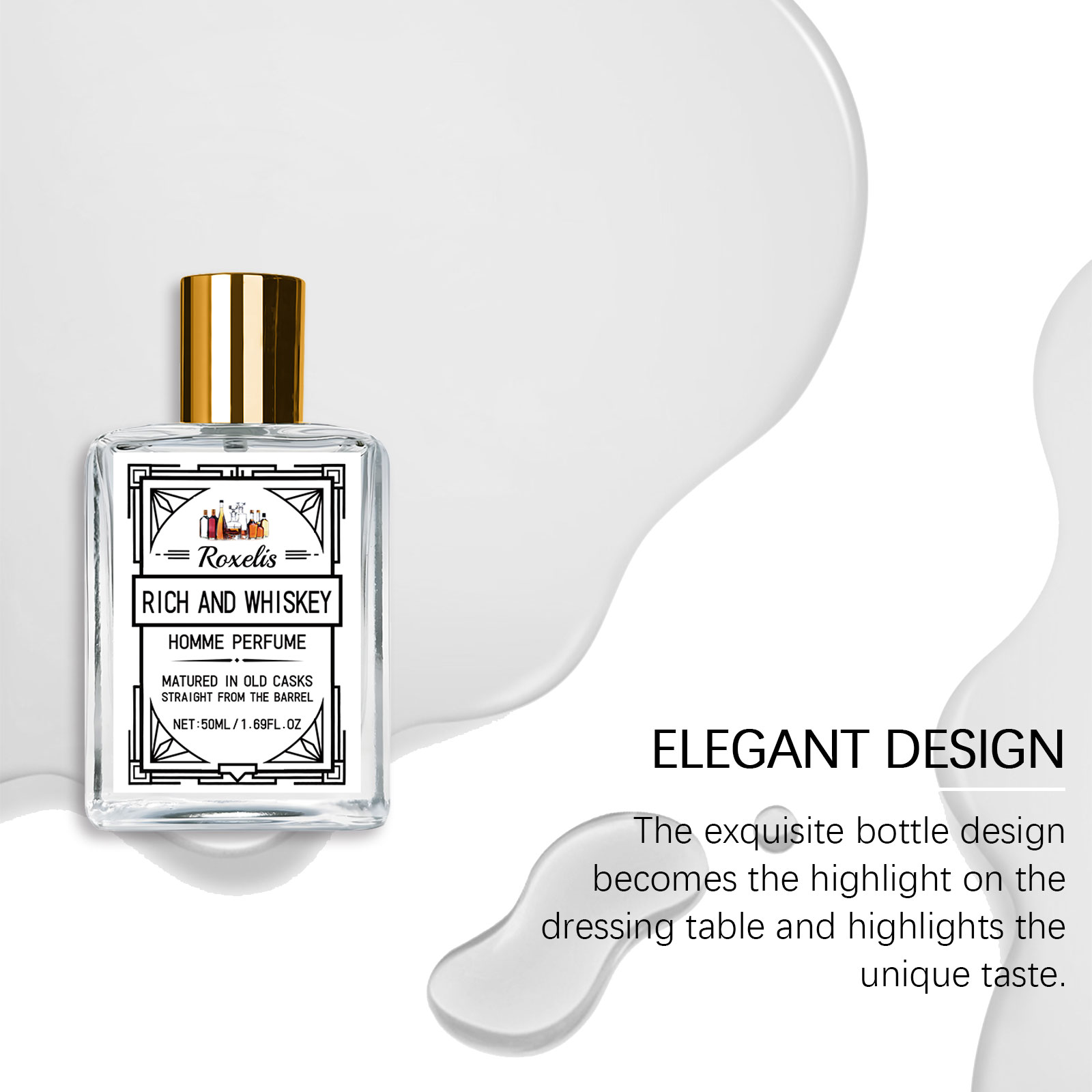 Perfume Roxelis Charm Whisky p - Vanilla Perfume Oil reseña y precio